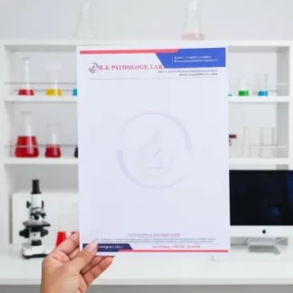 Custom Printed Letter Head | Multicolor Double Side Printing | 8.5×11 Inch | Enhance Company Image and Trust