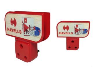 115. Custom Printed Plastic Mobile Stand/Havells | Corporate Gifting And Branding
