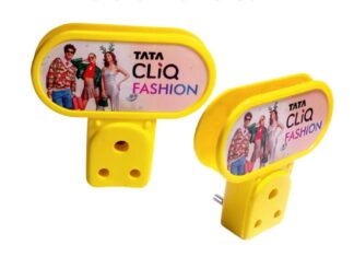 116. Custom Printed Plastic Mobile Stand/Tatacliq | Corporate Gifting And Branding