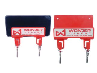 122. Custom Printed Plastic Mobile Stand/Wondercement | Corporate Gifting And Branding