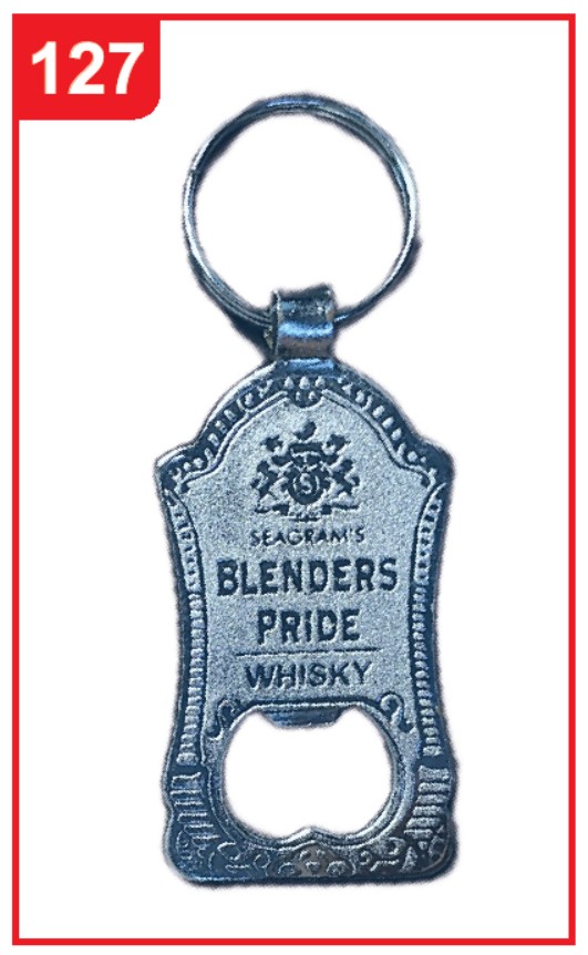 127. Custom Printed Nickel Spark Opener Keychain/Blenderspride | Corporate Gifting & Branding