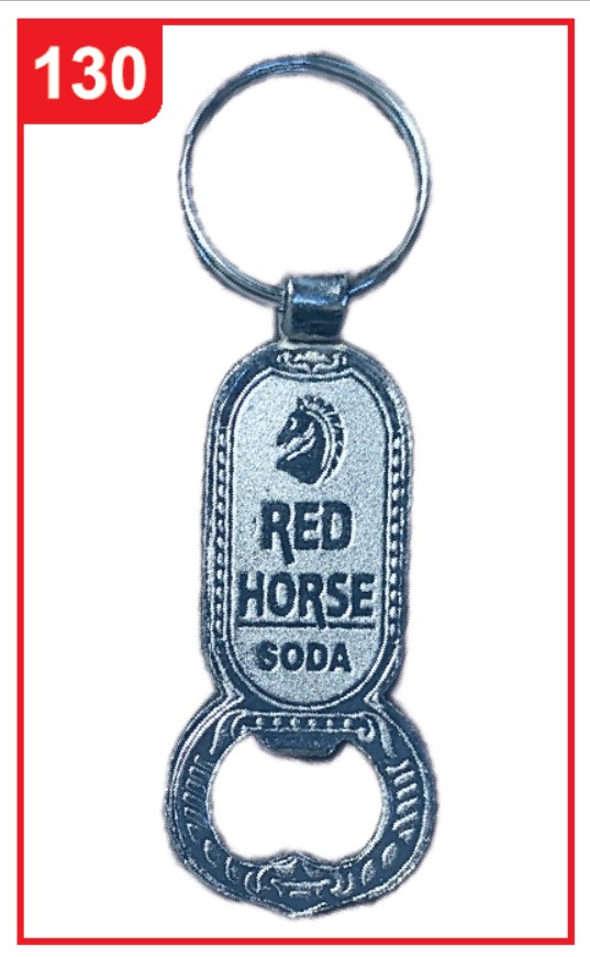 130. Custom Printed Nickel Spark Opener Keychain/Redhorse | Corporate Gifting & Branding