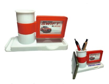 146. Custom Printed Plastic Pen Stand/Swift | Corporate Gifting And Branding