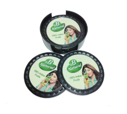 162. Custom Printed Plastic Tea Coaster/Bnatural | Corporate Gifting And Branding