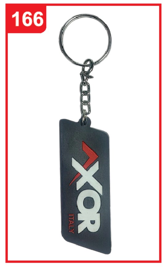 166. Custom Printed Sillicon Keychain/Axor | Corporate Gifting & Branding