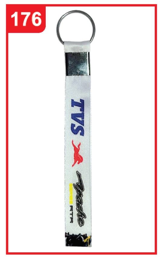 176. Custom Printed Saatan Keychain/Tvsapache | Corporate Gifting & Branding