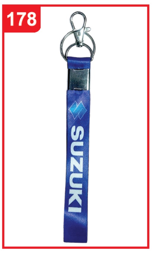 178. Custom Printed Saatan Keychain/Suzuki | Corporate Gifting & Branding