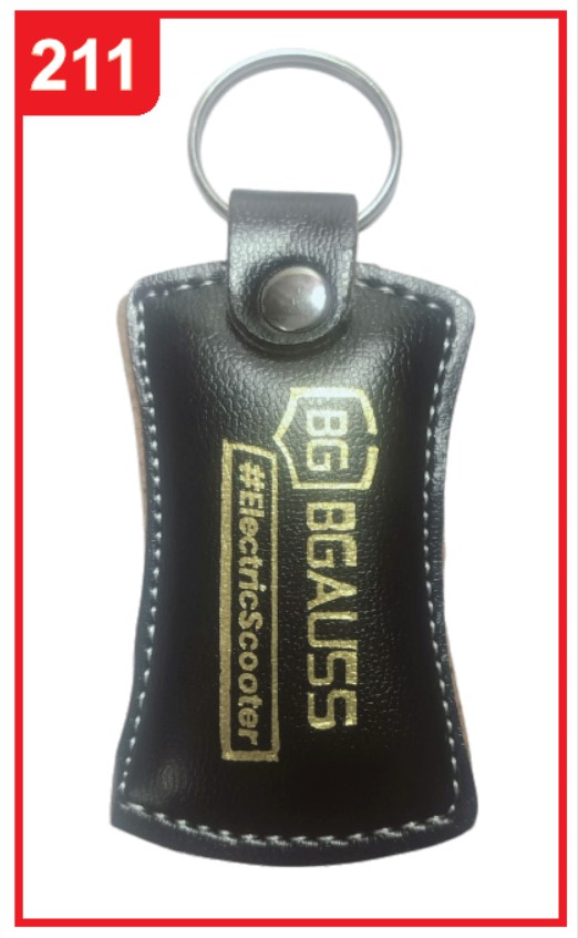 211. Custom Printed Leather Keychain/Bgbgauss | Corporate Gifting & Branding