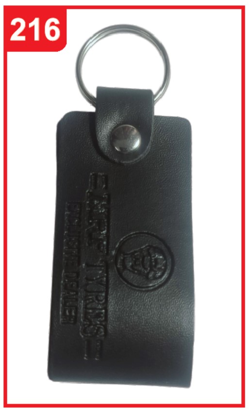 216. Custom Printed Leather Keychain/Mrftyres | Corporate Gifting & Branding