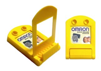 029. Custom Printed Plastic Paper Weight/Omron | Corporate Gifting And Branding