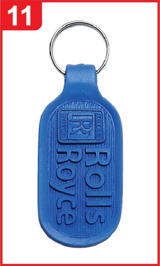 011. Custom Printed Pvc Mold Keychain/Rollsroyce | Corporate Gifting & Branding
