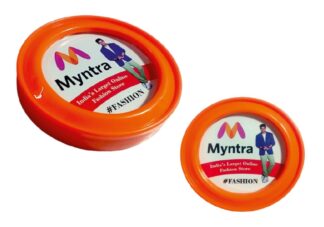 016. Custom Printed Plastic Paper Weight/Myntra | Corporate Gifting And Branding