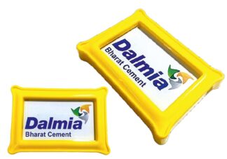 003. Custom Printed Plastic Paper Weight/Dalmia | Corporate Gifting And Branding