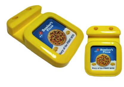 036. Custom Printed Plastic Paper Weight/Domino’S | Corporate Gifting And Branding