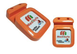 037. Custom Printed Plastic Paper Weight/Medibyte | Corporate Gifting And Branding