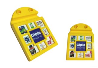 040. Custom Printed Plastic Paper Weight/Cipla9Ad | Corporate Gifting And Branding