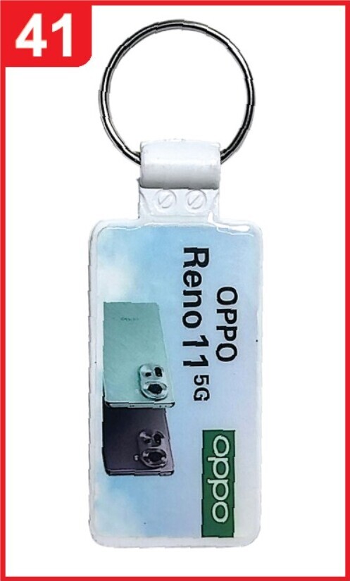 041. Custom Printed Abs Meena Digital Keychain/Oppo | Corporate Gifting & Branding