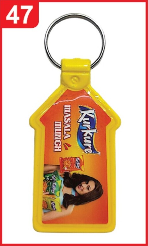 047. Custom Printed Abs Meena Digital Keychain/Kurkure | Corporate Gifting & Branding