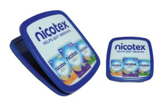 049. Custom Printed Plastic Paper Clip/Nicotex | Corporate Gifting And Branding