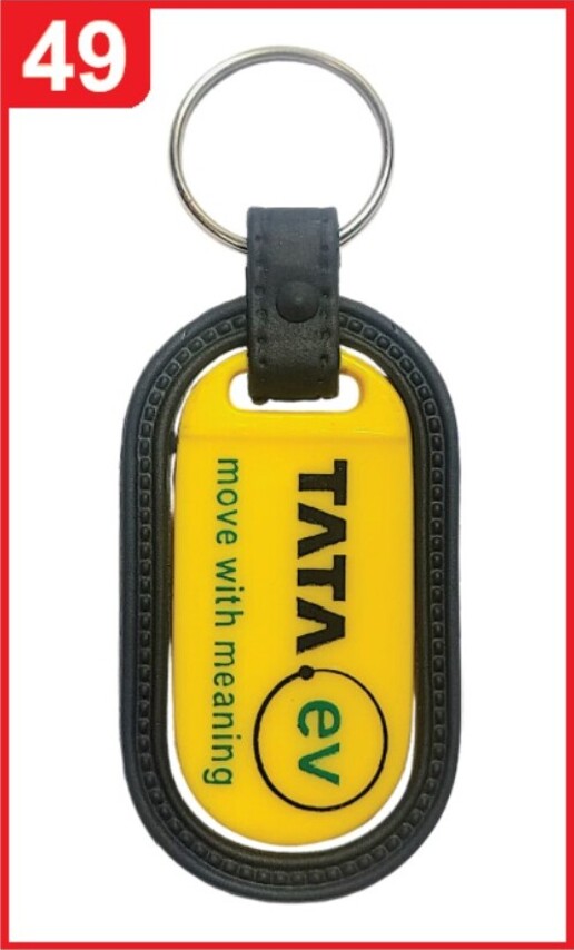 049. Custom Printed Abs Patta Keychain/Tataev | Corporate Gifting & Branding