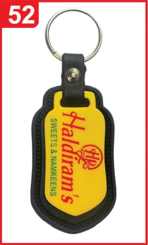 052. Custom Printed Abs Patta Keychain/Haldiram’S | Corporate Gifting & Branding