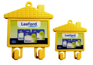 054. Custom Printed Plastic Key Holder/Leeford | Corporate Gifting And Branding