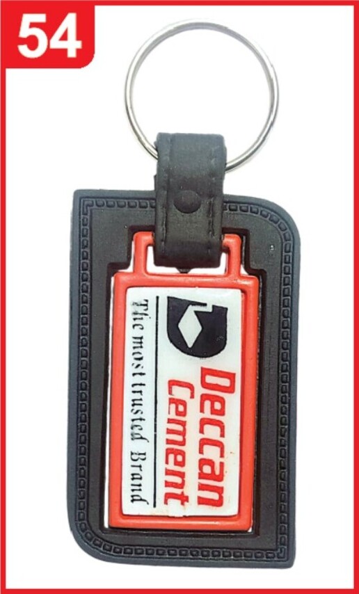 054. Custom Printed Abs Patta Keychain/Deccancement | Corporate Gifting & Branding