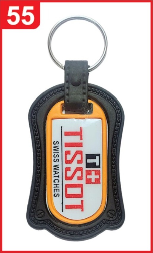 055. Custom Printed Abs Patta Keychain/Tissot | Corporate Gifting & Branding