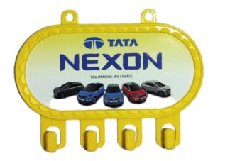 061. Custom Printed Plastic Key Holder/Tatanexon | Corporate Gifting And Branding