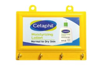 066. Custom Printed Plastic Key Holder/Cetaphil | Corporate Gifting And Branding
