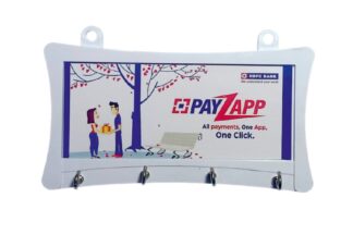 067. Custom Printed Plastic Key Holder/Payapp | Corporate Gifting And Branding