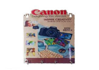 073. Custom Printed Mdf Key Holder/Canon | Corporate Gifting And Branding