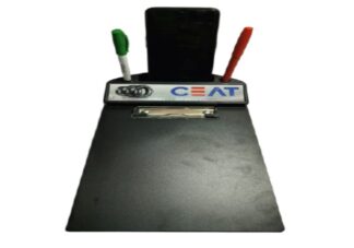 085. Custom Printed Plastic Clip Board/Ceat | Corporate Gifting And Branding