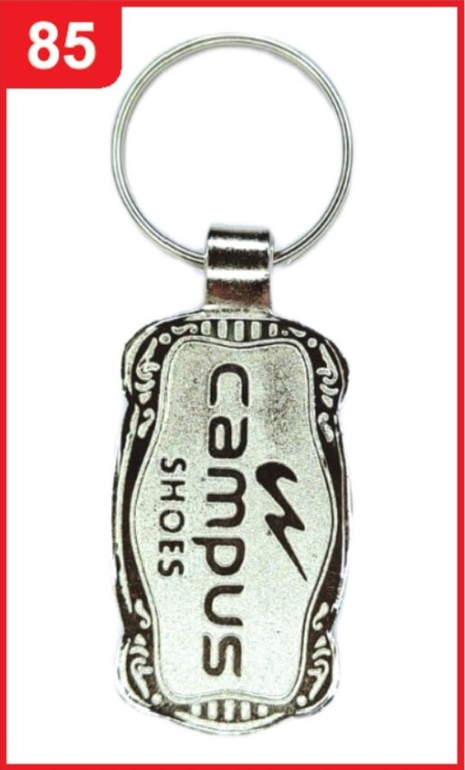 085. Custom Printed Nickel Spark Keychain/Campus | Corporate Gifting & Branding