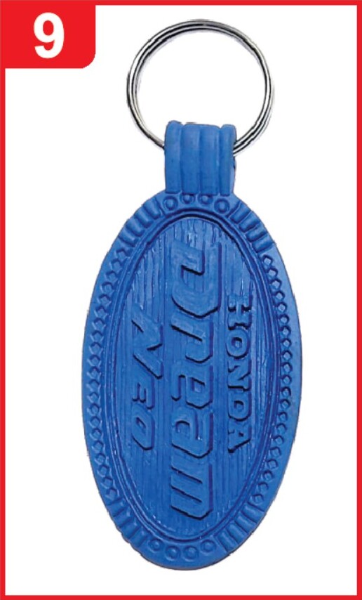 009. Custom Printed Pvc Mold Keychain/Hondadream | Corporate Gifting & Branding