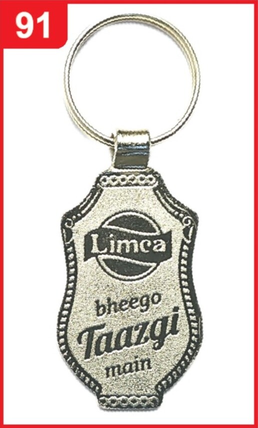 091. Custom Printed Nickel Spark Keychain/Limcataajgi | Corporate Gifting & Branding