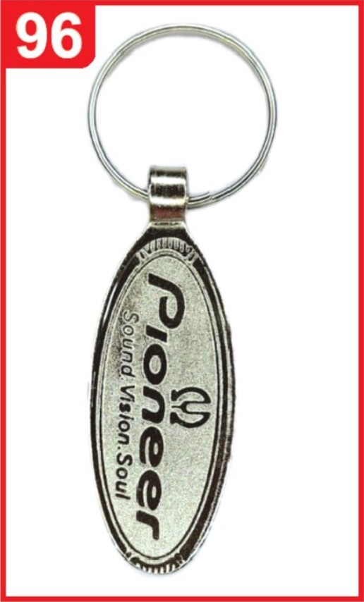 096. Custom Printed Nickel Spark Keychain/Pioneer | Corporate Gifting & Branding