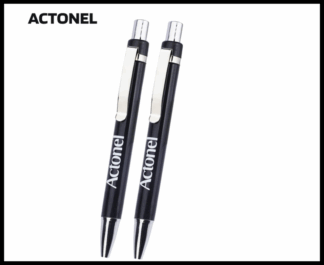 002. Plastic Ball Pen Customised Printing /Actonel Turbo Bk | Corporate Gifting & Branding