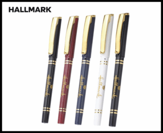 027. Plastic Ball Pen Customised Printing /Hallmark Esl | Corporate Gifting & Branding