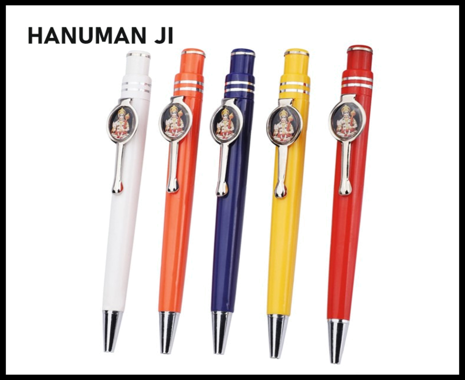 083. Plastic Ball Pen Customised Printing /Hanuman Ji Bonus Photo Clr | Corporate Gifting & Branding