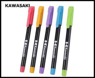 037. Plastic Ball Pen Customised Printing /Kawasaki Raftar Bk /Color | Corporate Gifting & Branding