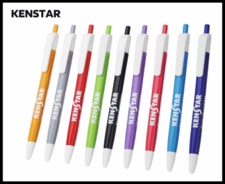 038. Plastic Ball Pen Customised Printing /Kenstar Click Plus | Corporate Gifting & Branding
