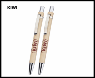 042. Plastic Ball Pen Customised Printing /Kiwi Turbo Wood | Corporate Gifting & Branding