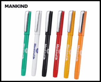 048. Plastic Ball Pen Customised Printing /Mankind Qubic | Corporate Gifting & Branding