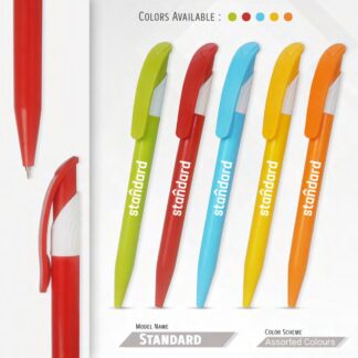 107. Plastic Ball Pen Customised Printing /Standard Colour | Corporate Gifting & Branding