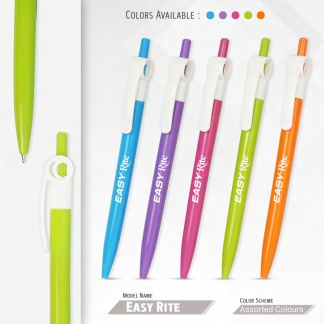 093. Plastic Ball Pen Customised Printing /Easy Rite Colour | Corporate Gifting & Branding