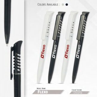 117. Plastic Ball Pen Customised Printing /Flexo Chrome | Corporate Gifting & Branding