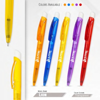 096. Plastic Ball Pen Customised Printing /Lion T.R/Colour | Corporate Gifting & Branding