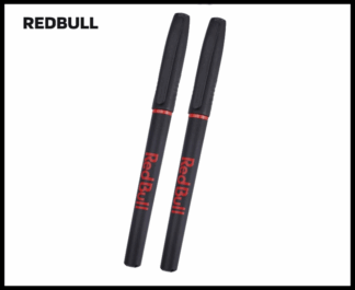 062. Plastic Ball Pen Customised Printing /Redbull Cute Bk/Rd | Corporate Gifting & Branding