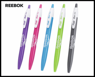 063. Plastic Ball Pen Customised Printing /Reebok Flair | Corporate Gifting & Branding